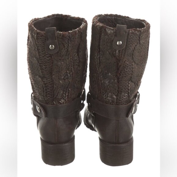 Stuart Weitzman Moto Boot Brown size 6 - Picture 5 of 7